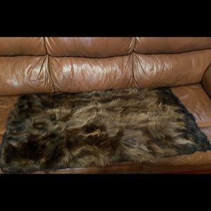 Real fur  mink blanket